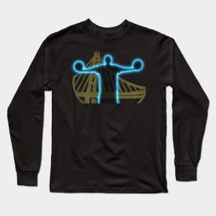 Golden State Warriors Neon Glow Long Sleeve T-Shirt